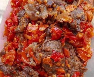 Resep Dendeng Balado Sederhana Resep Dendeng Balado Sederhana