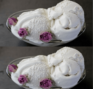 Cara Membuat Es Krim Bunga Mawar